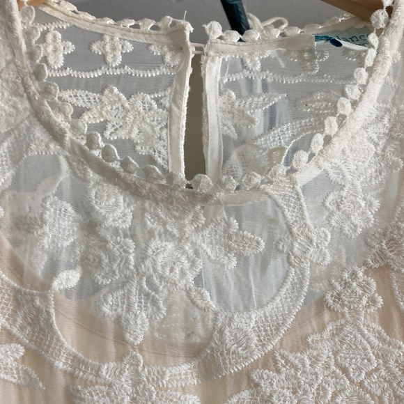 Sundance Lacey cream dress - Picture 3 of 8